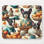 Tapis De Souris Chien-taureau vintage (Devant)
