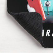 Tapis De Souris Chien travaillant comme infirmière, Chien portant  (Coin)