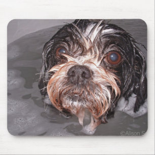 Tapis De Souris Chienchien détrempé Mousepad