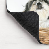 Tapis De Souris Chiens dans un panier (Coin)