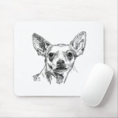Tapis De Souris Chiens de Chiwawa-Chiwawa (Avec souris)