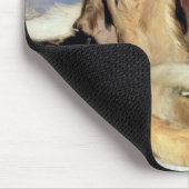 Tapis De Souris Chiens de loutre (Coin)