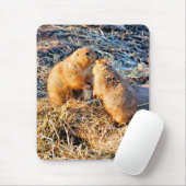 TAPIS DE SOURIS CHIENS DE PRAIRIE (Avec souris)