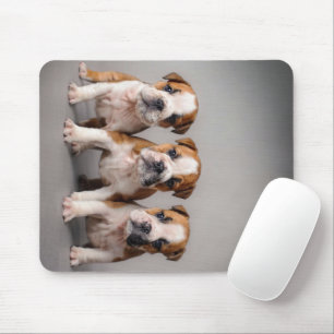 Tapis De Souris Chiens de taupe mignons Cadeau Amoureux des chie