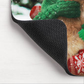 Tapis De Souris Chiens des Prairies de Noël (Coin)