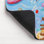 Tapis De Souris Chiens drôles Mousepad (Coin)