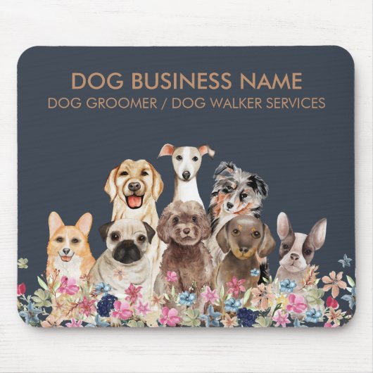 Tapis De Souris Chiens Moderne (Devant)
