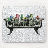 Tapis De Souris Chiens sur Sofa (Devant)