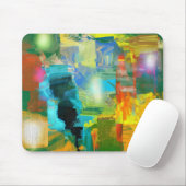 Tapis De Souris "Chiffrage en pastel" Mousepad (Avec souris)