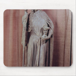 Tapis De Souris Chiffre allégorique d'église tenant un calice