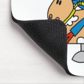 Tapis De Souris Chiffre baie d'aubépine Mousepad de bâton de Yee (Coin)