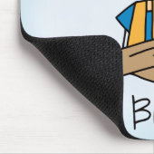 Tapis De Souris Chiffre charpentier de bâton (Coin)