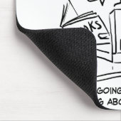 Tapis De Souris Chiffres amusants du comptable pour le club amaigr (Coin)