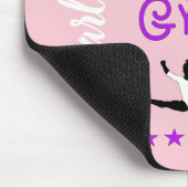 Tapis De Souris Chiffres de gymnaste Filles mignonnes Gymnastique  (Coin)