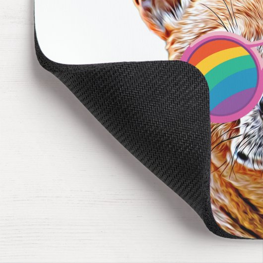 Tapis De Souris Chihuahua Chien avec Coeurs Saint Valentin Jeter P (Coin)