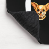 Tapis De Souris Chihuahua Dog Love For Valentines Day (Coin)
