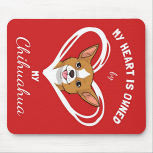 Tapis De Souris Chihuahua Heart_Dog Lover