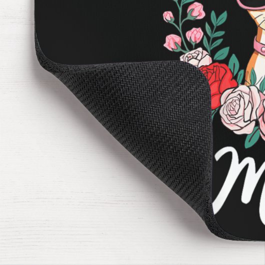 Tapis De Souris Chihuahua Maman Chemise Femmes Chihuahua Propriéta (Coin)