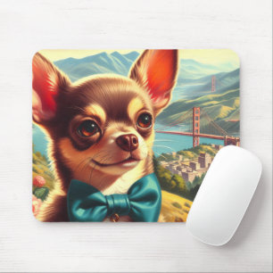 Tapis De Souris Chihuahua vintage