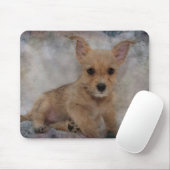 Tapis De Souris Chihuahua/Yorkie Puppy (Avec souris)