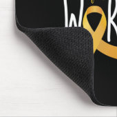 Tapis De Souris Childhood cancer awareness (Coin)