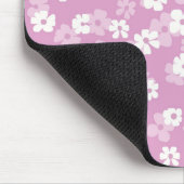 Tapis De Souris Childish Pink Flower Pattern (Coin)