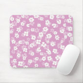 Tapis De Souris Childish Pink Flower Pattern (Avec souris)