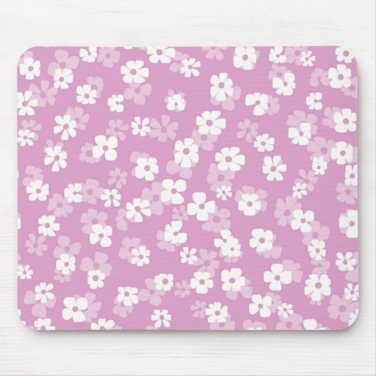 Tapis De Souris Childish Pink Flower Pattern (Devant)
