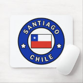 Tapis De Souris Chile de Santiago (Avec souris)