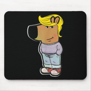 Tapis De Souris Chill Trump mème drôle Chill mecs mème