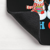 Tapis De Souris Chillin With My 4th Grade Snowmies Christmas Teach (Coin)