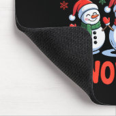 Tapis De Souris Chillin With My Snowmie Funny Christmas Snowman  (Coin)