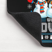 Tapis De Souris Chillin' With My Snowmies Funny Xmas Snowman Chris (Coin)