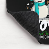 Tapis De Souris Chillin' With My Snowmies - Ugly Christmas Snowman (Coin)