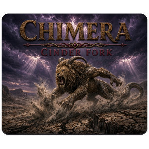 Tapis De Souris Chimère Fourche de Cendre Fork Réalisme Sombre