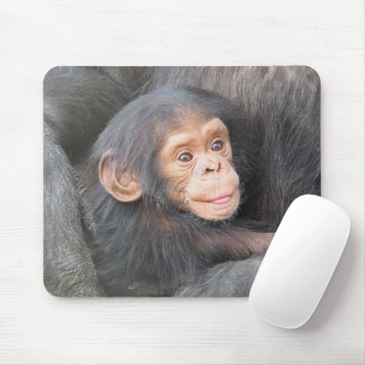 Tapis De Souris Chimpanzé (Avec souris)