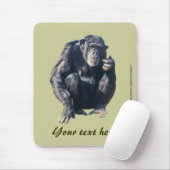 Tapis de souris chimpanzé (Avec souris)