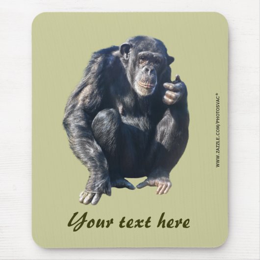 Tapis de souris chimpanzé (Devant)