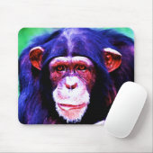Tapis De Souris Chimpanzé (Avec souris)