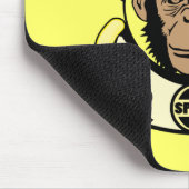 Tapis De Souris Chimpanzé Mousepad de l'espace (Coin)
