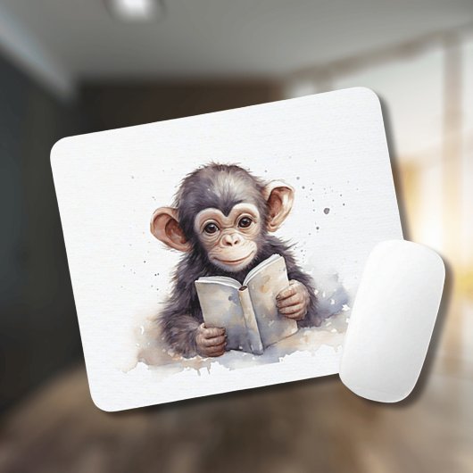 Tapis De Souris Chimpanzée Mousepad
