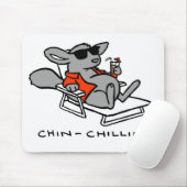 Tapis De Souris Chinchilla Chillin Mousepad (Avec souris)