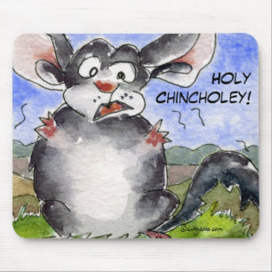 Tapis De Souris Chinchilla saint Mousepad de Chincholey