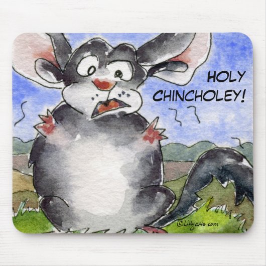 Tapis De Souris Chinchilla saint Mousepad de Chincholey (Devant)