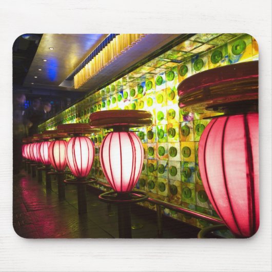 Tapis De Souris Chine, Shanghai. Bar du Xin Tian Di (Devant)