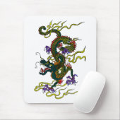 Tapis de souris chinois de dragon (Avec souris)