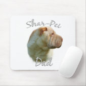 Tapis De Souris Chinois Shar Pei Papa 2 (Avec souris)
