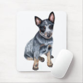 Tapis De Souris Chiot australien de chien de bétail (Avec souris)