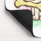 Tapis de souris Chiot avec os (Coin)