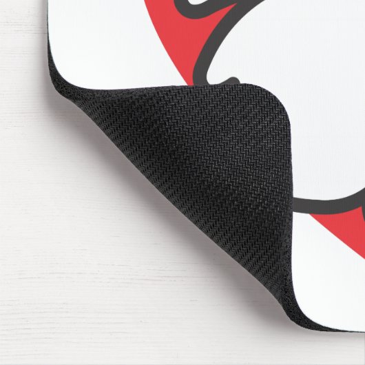 Tapis De Souris Chiot blanc (Coin)